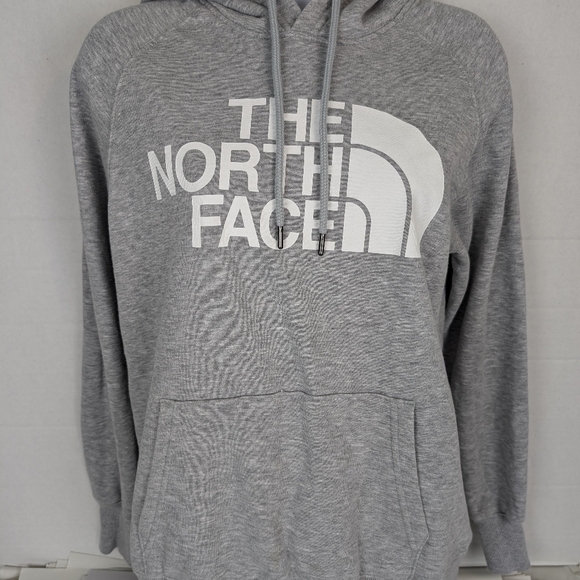 The North Face hoodie sweatshirt, grey, size small - Picture 1 of 8